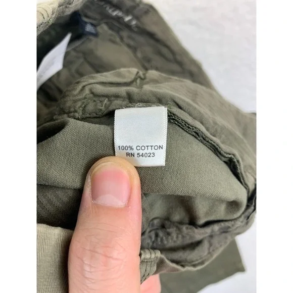 Banana Republic Women's Size 0 Olive Green Chino Pants 100% Cotton NWT - Picture 11 of 12